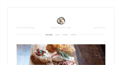 Desktop Screenshot of k-restaurant.com