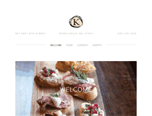 Tablet Screenshot of k-restaurant.com